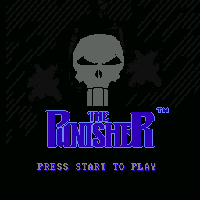 The Punisher Title Screen